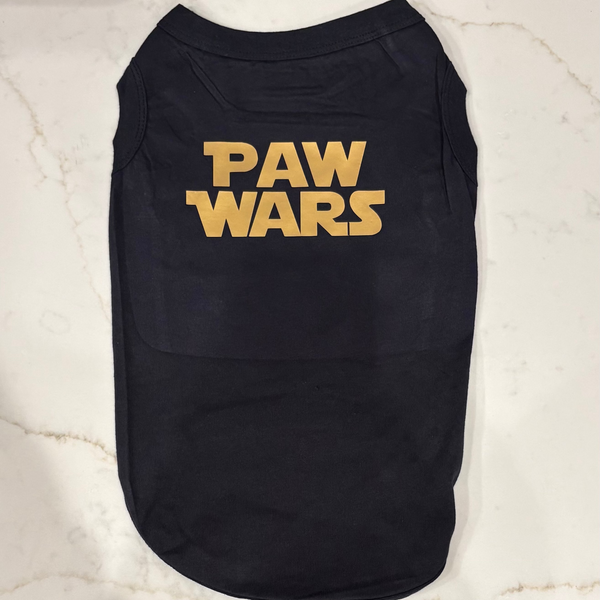 Paw Wars Dog shirt