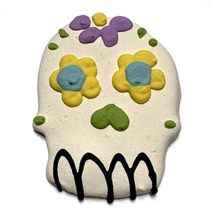 Sugar Skull Dog Cookie
