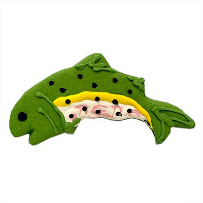 Trout dog cookie