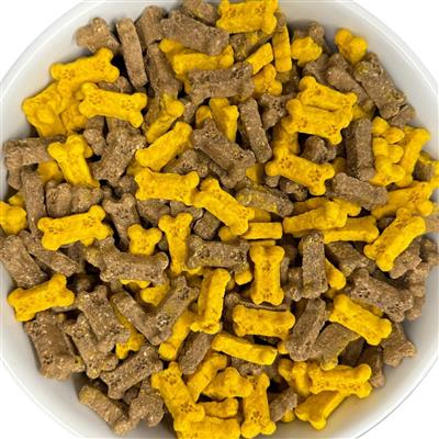 Bulk soft mini bacon and eggs treats