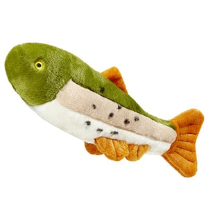 durable fish shaped dog toy