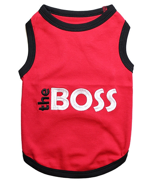 the boss dog t-shirt